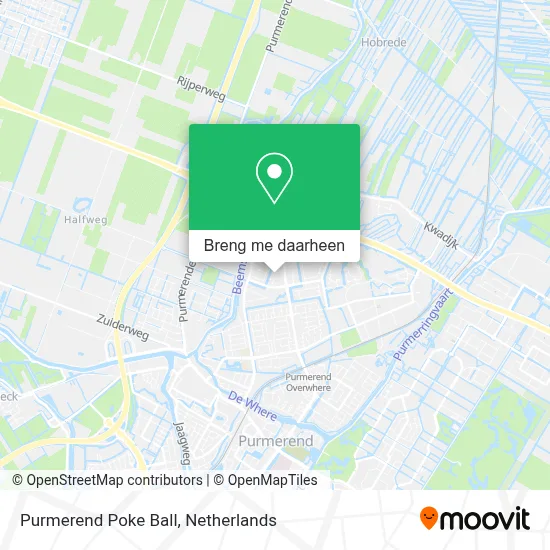 Purmerend Poke Ball kaart