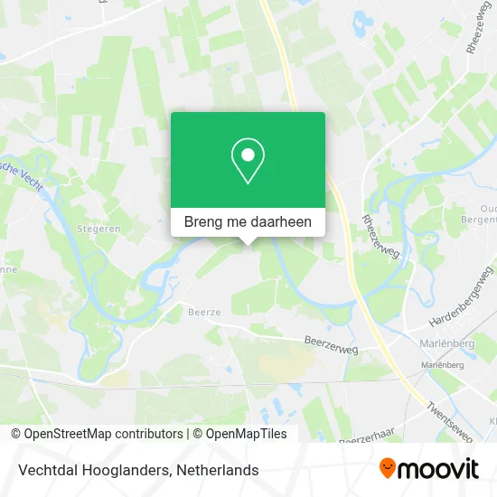 Vechtdal Hooglanders kaart