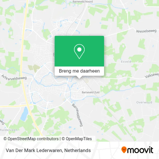Van Der Mark Lederwaren kaart