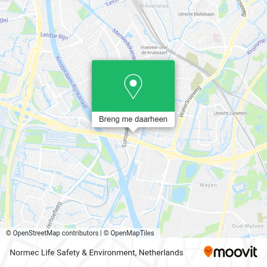 Normec Life Safety & Environment kaart