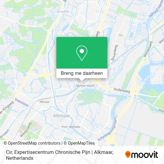 Cir, Expertisecentrum Chronische Pijn | Alkmaar kaart