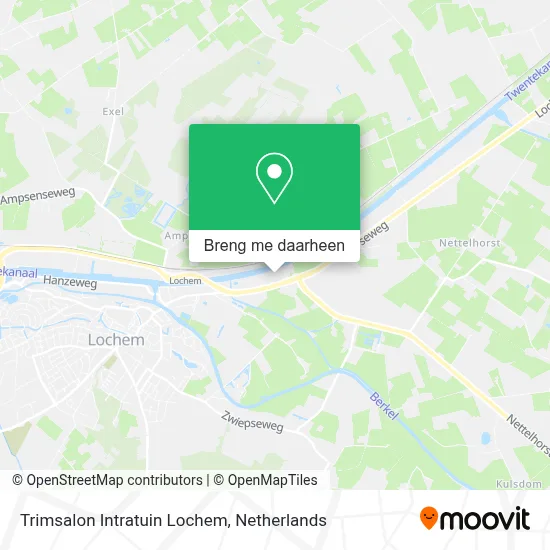 Trimsalon Intratuin Lochem kaart
