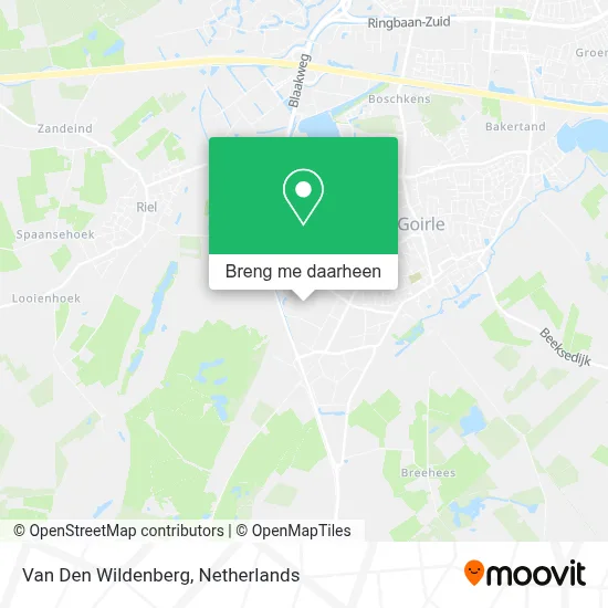 Van Den Wildenberg kaart