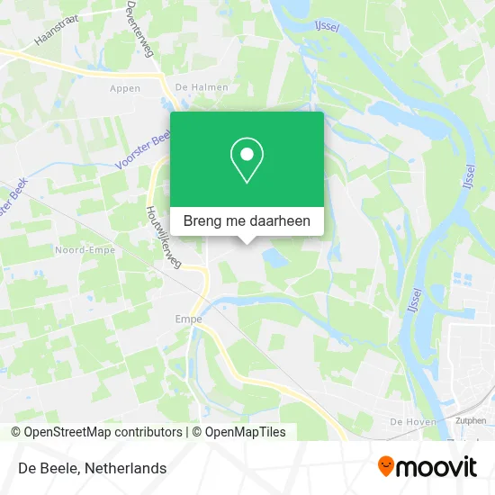De Beele kaart