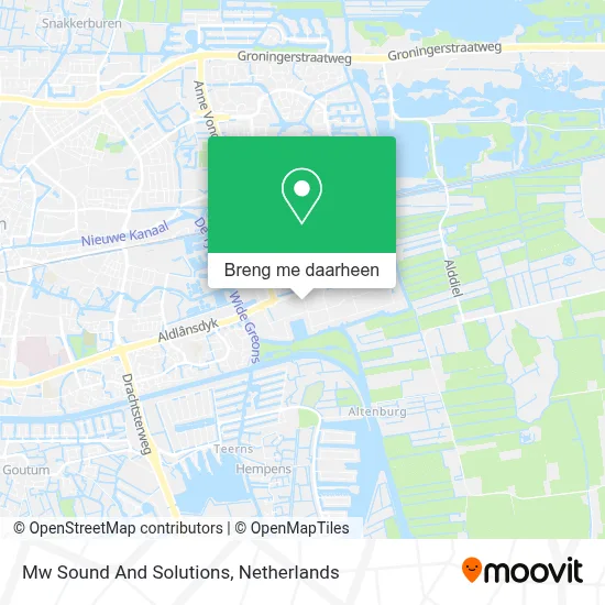 Mw Sound And Solutions kaart