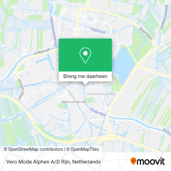 Vero Moda Alphen A/D Rijn kaart