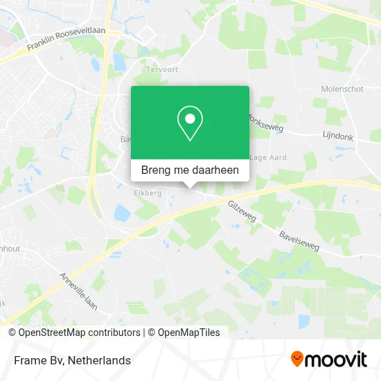 Frame Bv kaart