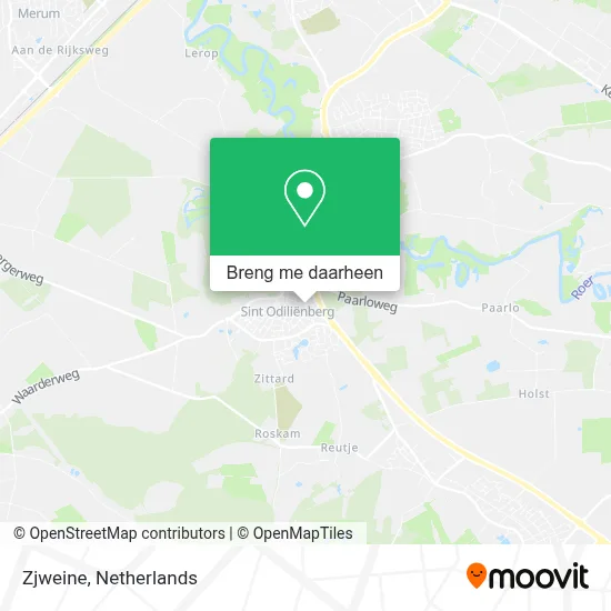 Zjweine kaart