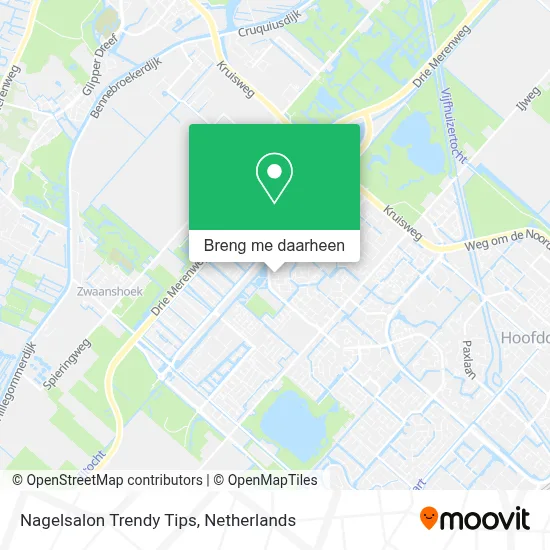 Nagelsalon Trendy Tips kaart