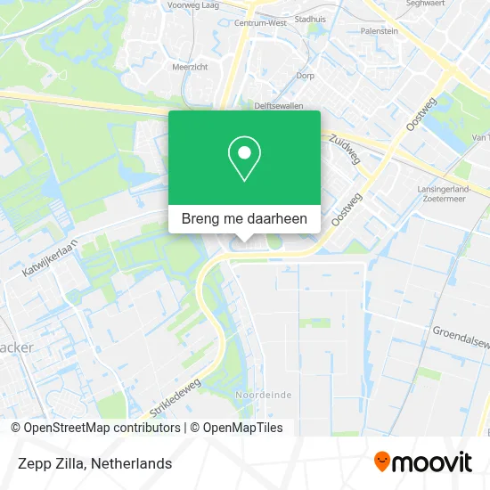 Zepp Zilla kaart