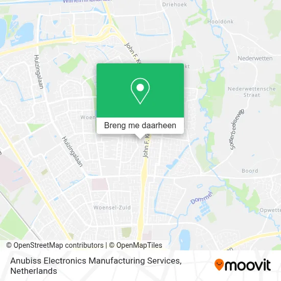 Anubiss Electronics Manufacturing Services kaart