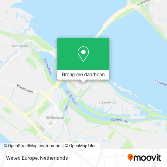Wetec Europe kaart