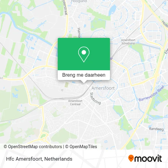 Hfc Amersfoort kaart