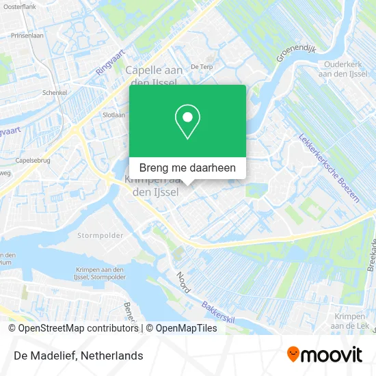 De Madelief kaart