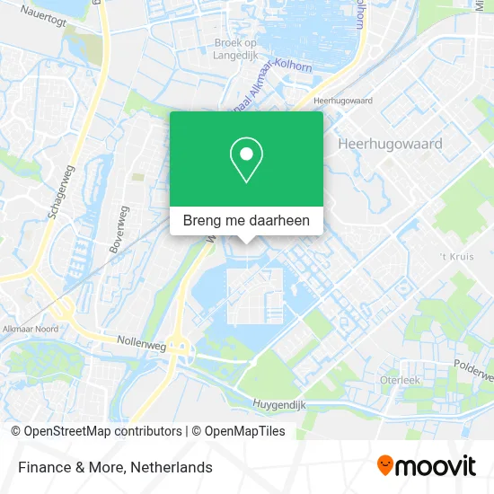 Finance & More kaart