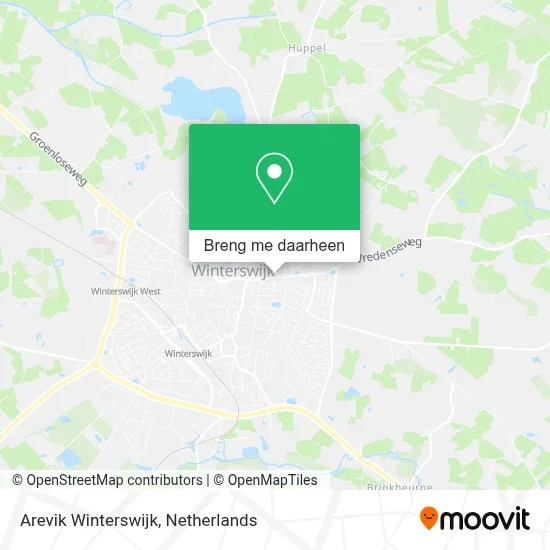 Arevik Winterswijk kaart