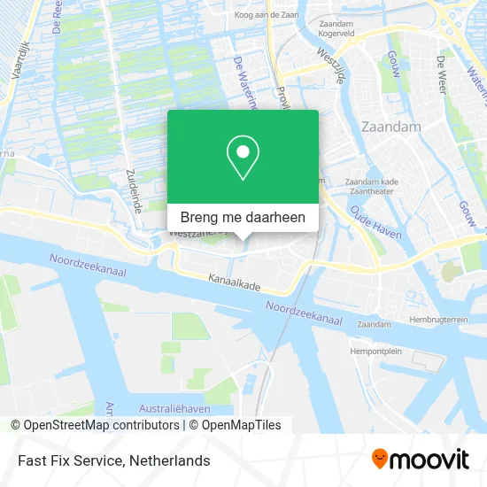 Fast Fix Service kaart