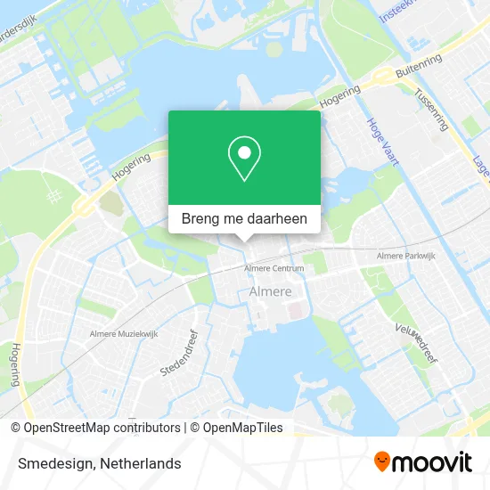 Smedesign kaart