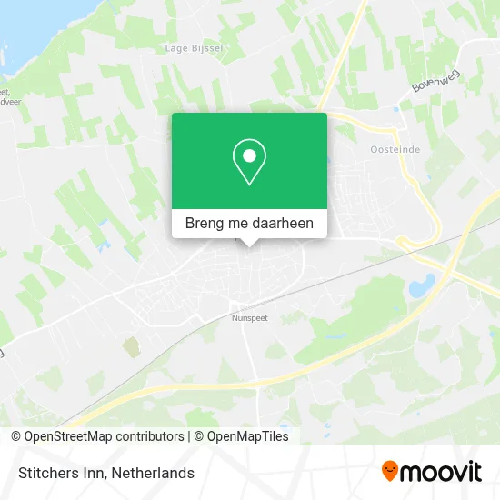 Stitchers Inn kaart