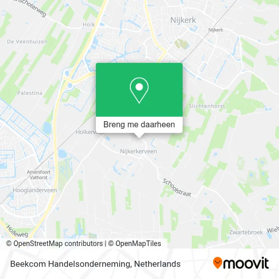 Beekcom Handelsonderneming kaart