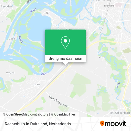Rechtshulp In Duitsland kaart