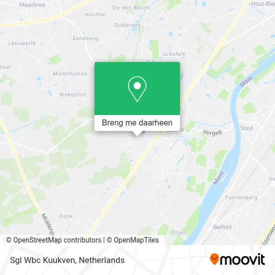 Sgl Wbc Kuukven kaart