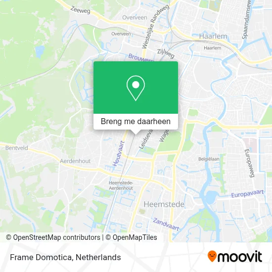 Frame Domotica kaart