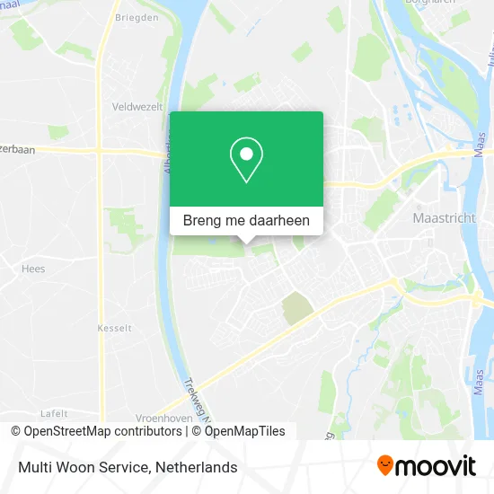 Multi Woon Service kaart