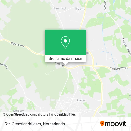 Rtc Grenslandrijders kaart