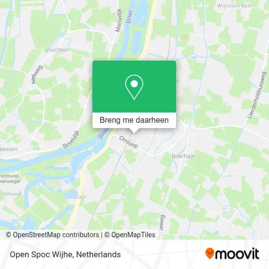 Open Spoc Wijhe kaart