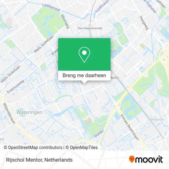 Rijschol Mentor kaart