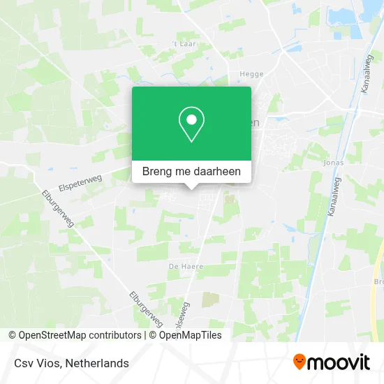 Csv Vios kaart