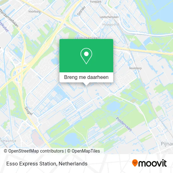 Esso Express Station kaart