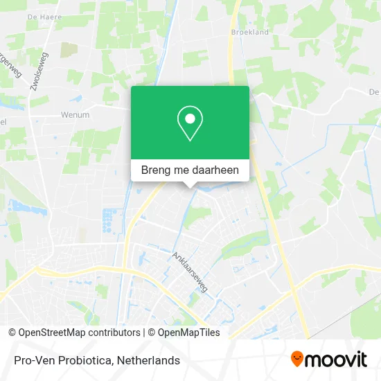 Pro-Ven Probiotica kaart