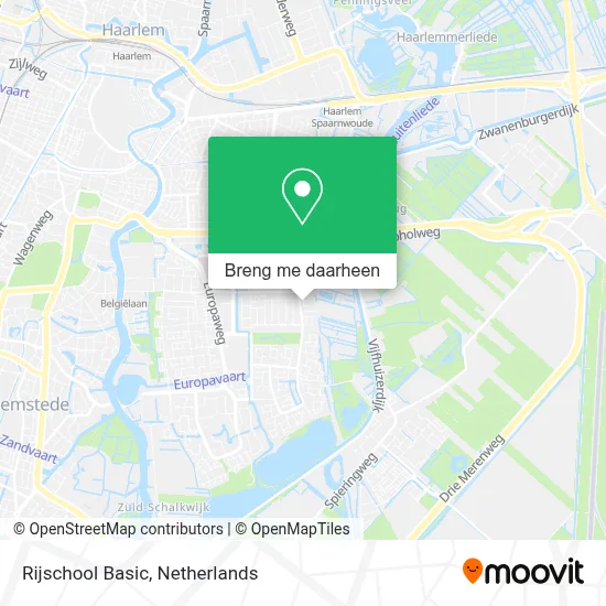 Rijschool Basic kaart