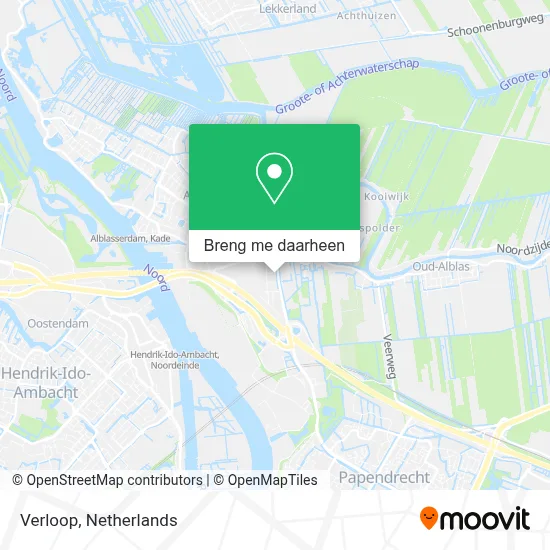 Verloop kaart