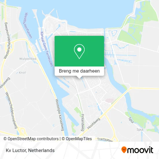 Kv Luctor kaart