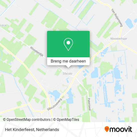 Het Kinderfeest kaart