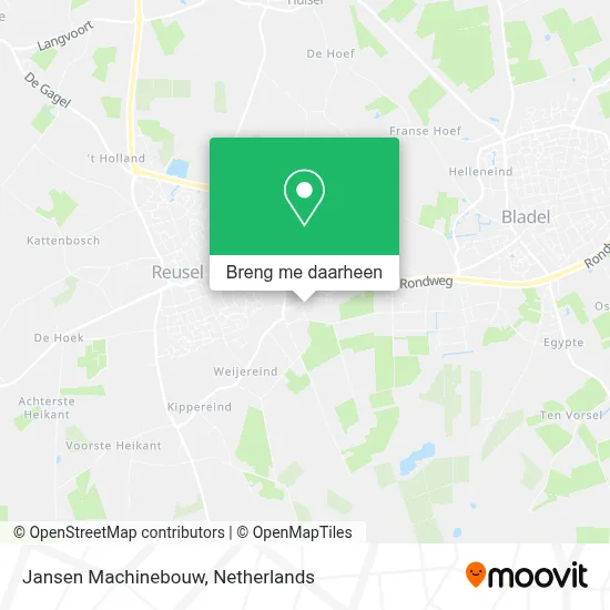 Jansen Machinebouw kaart