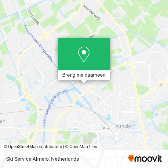 Ski Service Almelo kaart