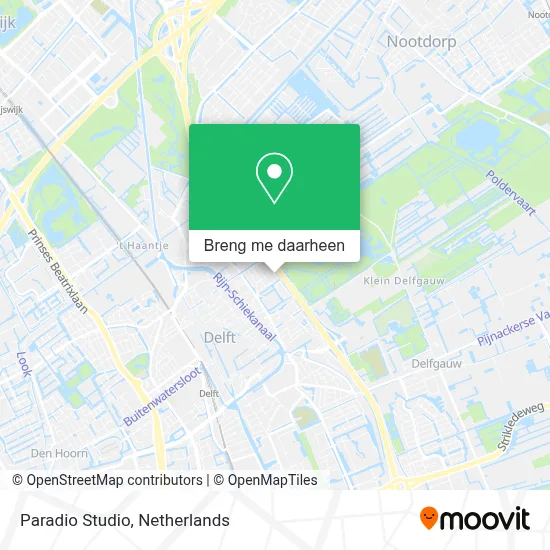 Paradio Studio kaart