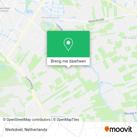 Werkdoel kaart