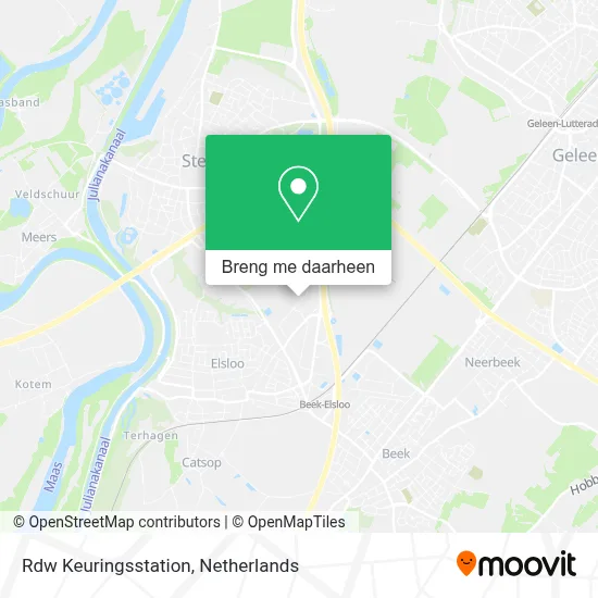 Rdw Keuringsstation kaart