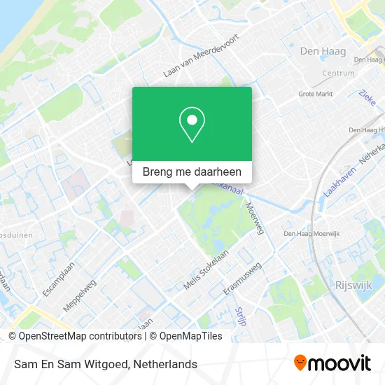 Sam En Sam Witgoed kaart