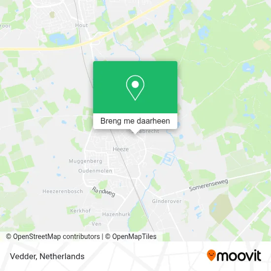Vedder kaart