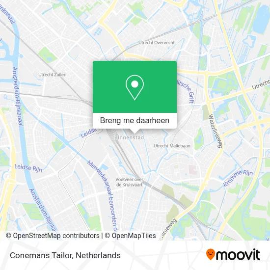 Conemans Tailor kaart