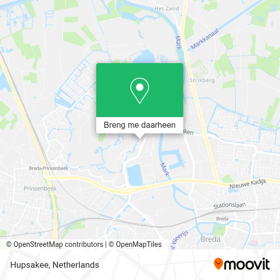 Hupsakee kaart