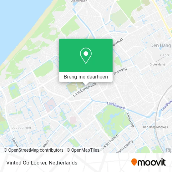 Vinted Go Locker kaart