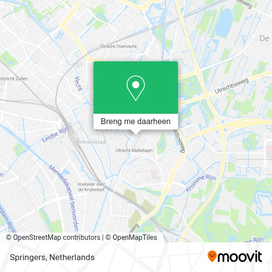 Springers kaart