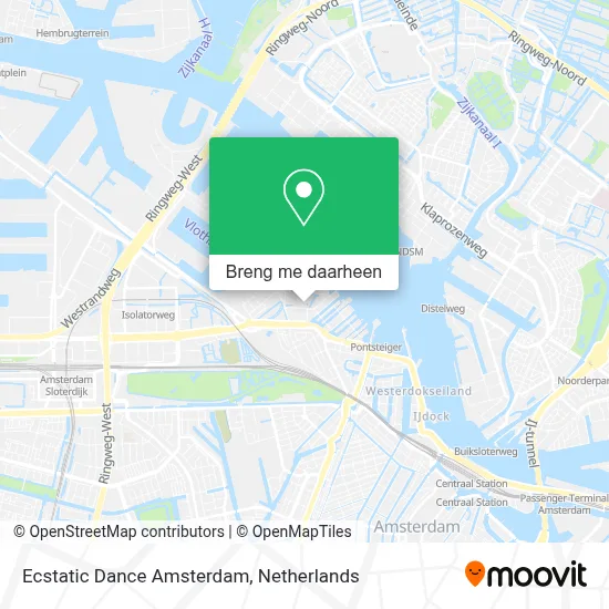 Ecstatic Dance Amsterdam kaart